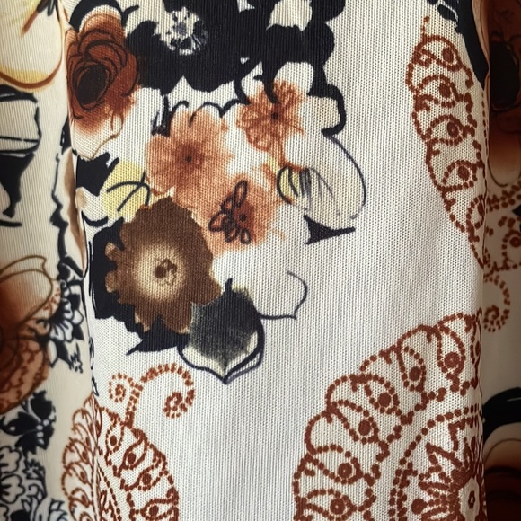 Vintage Blair floral short sleeve blouse with lace detail - Picture 5 of 6